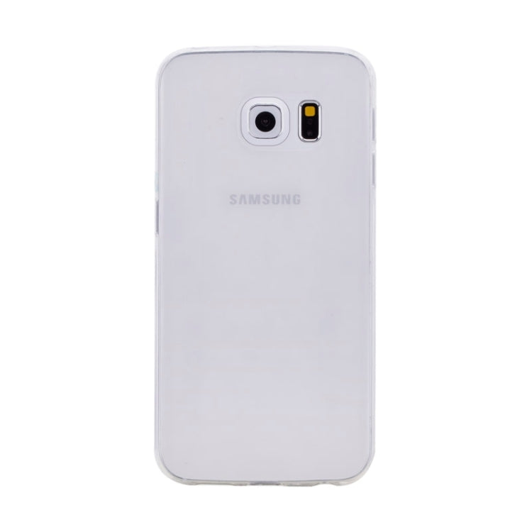 For Galaxy S6 Edge / G925 Transparent TPU Protective Case