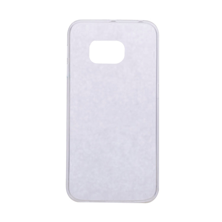 For Galaxy S6 Edge / G925 Transparent TPU Protective Case