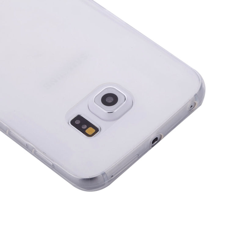 For Galaxy S6 Edge / G925 Transparent TPU Protective Case