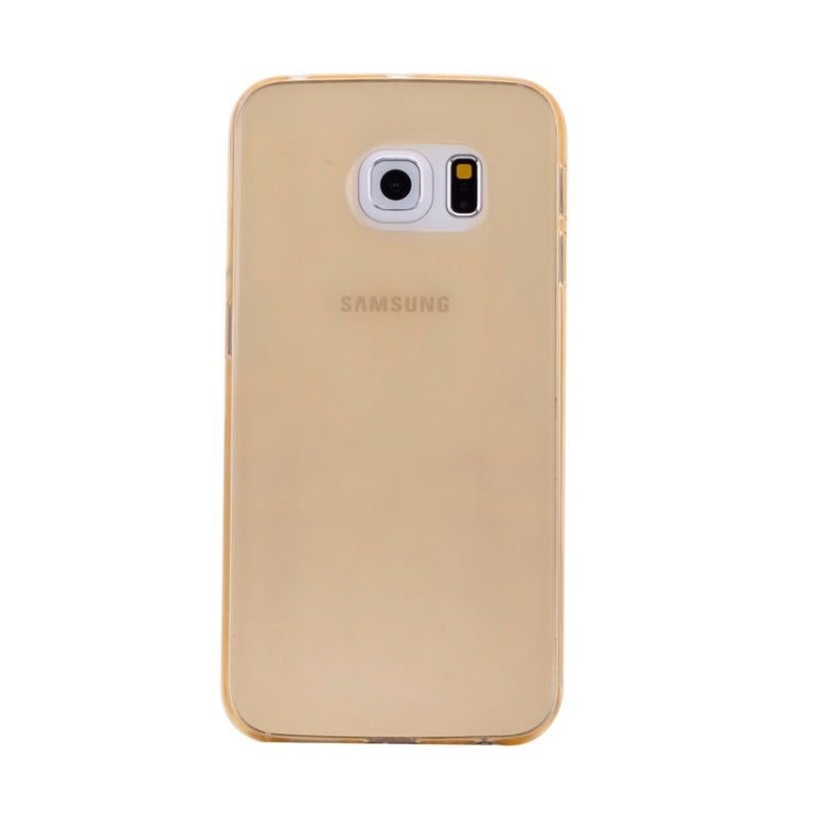 For Galaxy S6 Edge / G925 Transparent TPU Protective Case