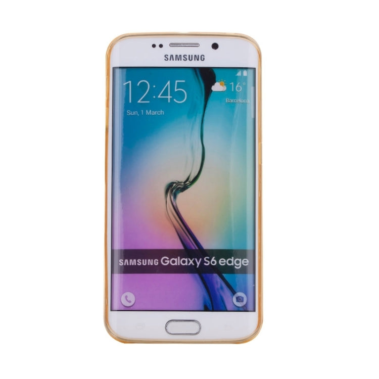 For Galaxy S6 Edge / G925 Transparent TPU Protective Case