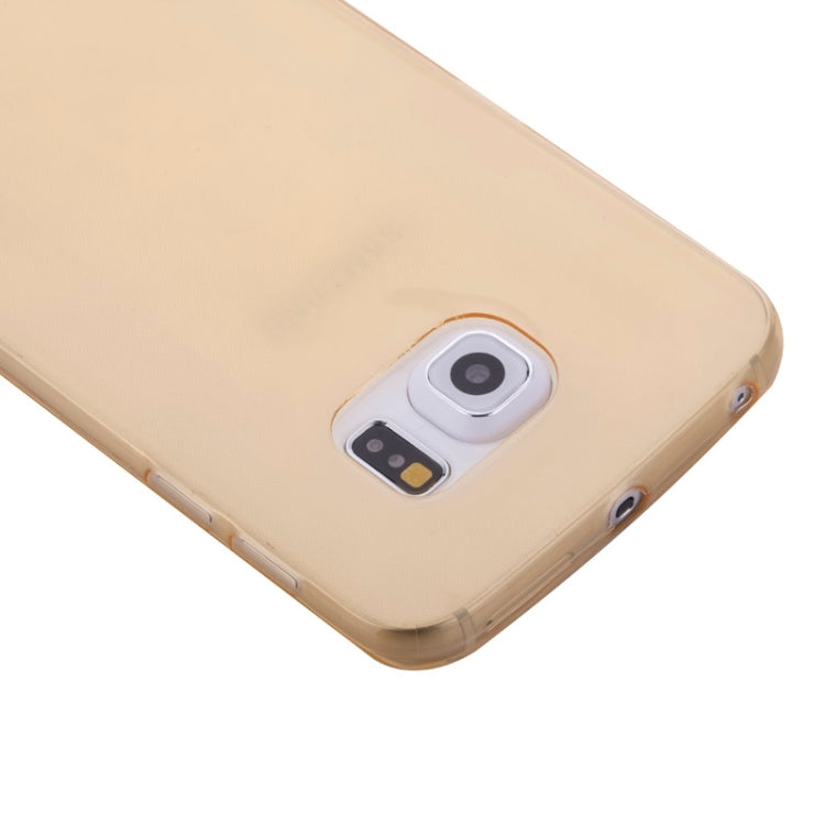 For Galaxy S6 Edge / G925 Transparent TPU Protective Case