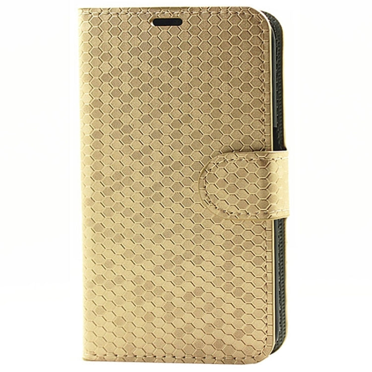 Diamond Texture Horizontal Flip Magnetic Buckle Leather Case with Card Slots & Holder for Galaxy S6 Edge
