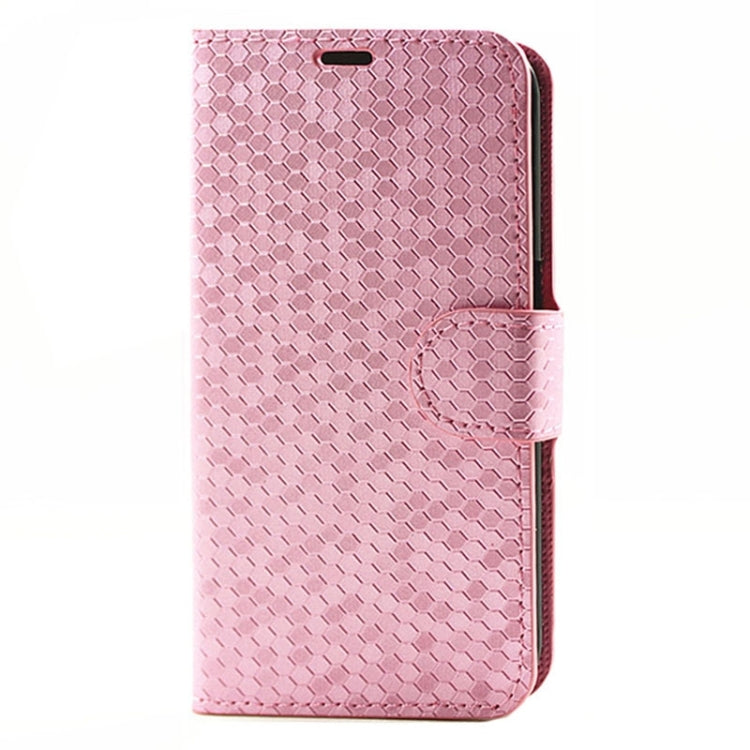 Diamond Texture Horizontal Flip Magnetic Buckle Leather Case with Card Slots & Holder for Galaxy S6 Edge