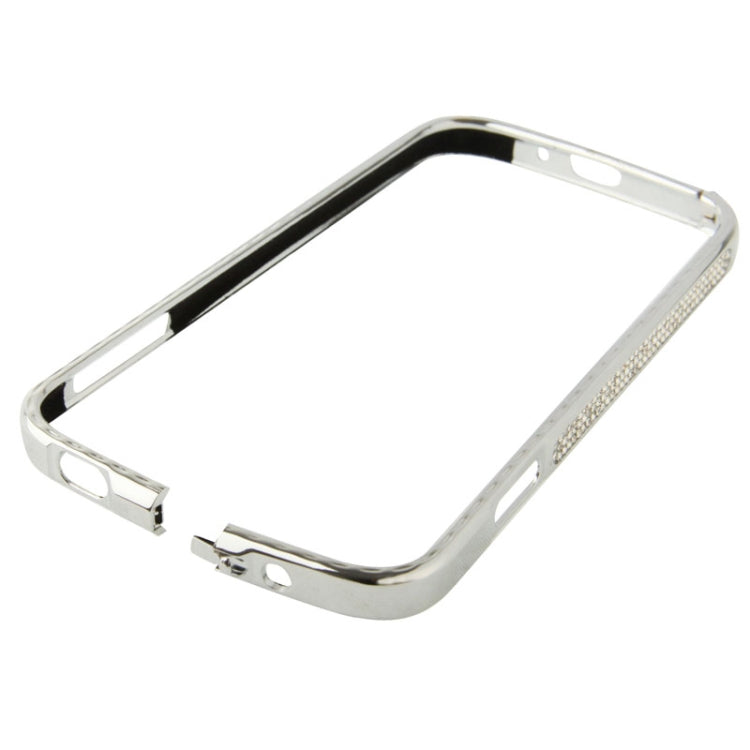 Luxury Diamond Encrusted Removable Metal Bumper Frame for Galaxy S IV / i9500