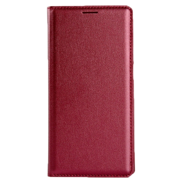For Galaxy S6 Litchi Texture Horizontal Flip Leather Case with Card Slots