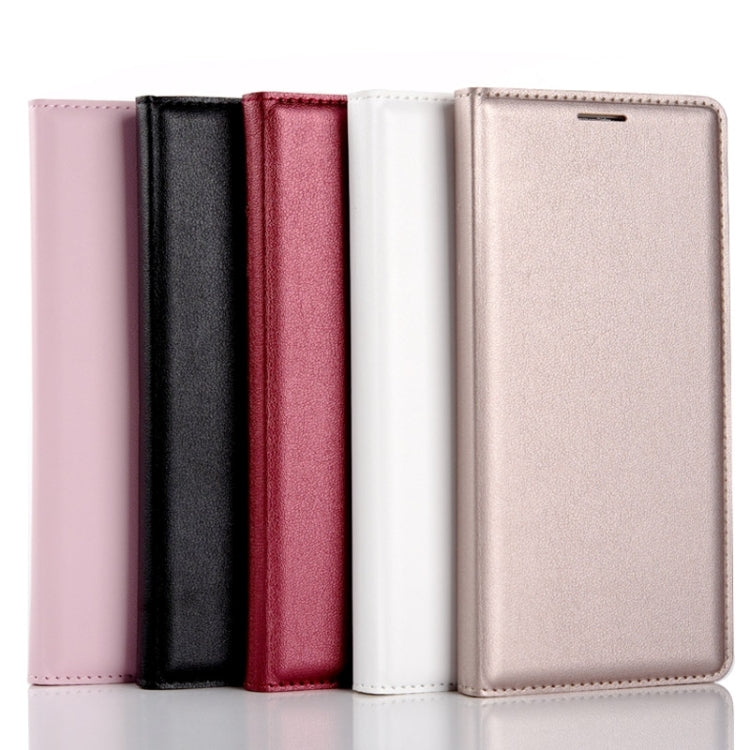 For Galaxy S6 Litchi Texture Horizontal Flip Leather Case with Card Slots