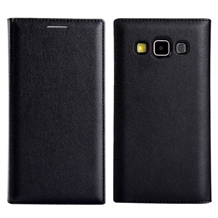 Litchi Texture Horizontal Flip Leather Case with Card Slots for Galaxy A3 / A300