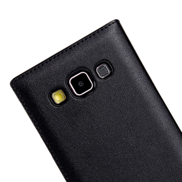Litchi Texture Horizontal Flip Leather Case with Card Slots for Galaxy A3 / A300