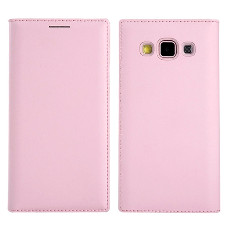 Litchi Texture Horizontal Flip Leather Case with Card Slots for Galaxy A3 / A300