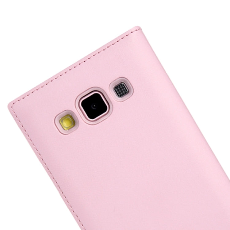 Litchi Texture Horizontal Flip Leather Case with Card Slots for Galaxy A3 / A300