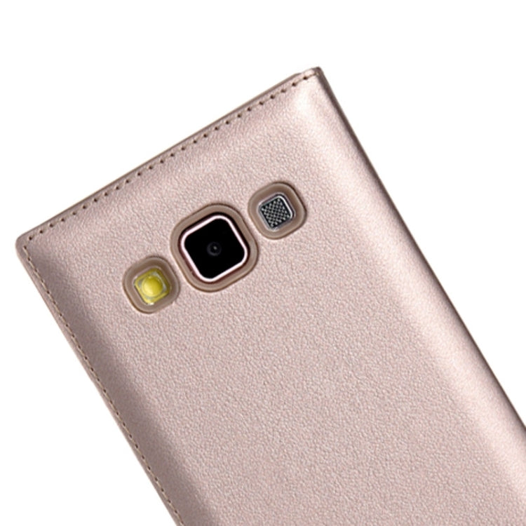 Litchi Texture Horizontal Flip Leather Case with Card Slots for Galaxy A3 / A300