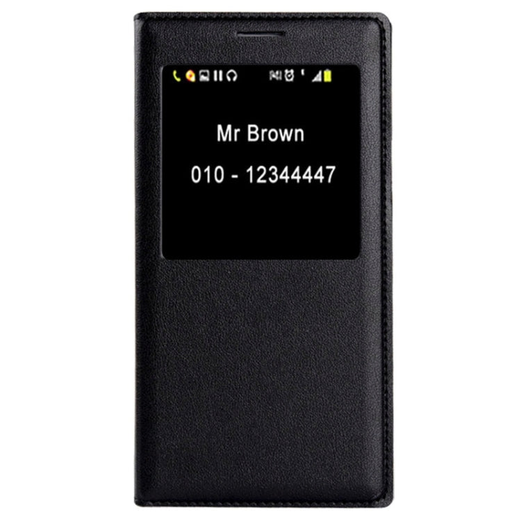 Litchi Texture Horizontal Flip Leather Case with Call Display ID & Sleep / Wake-up Function for Galaxy A7
