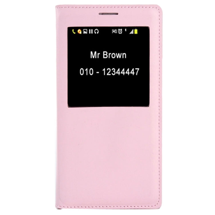 Litchi Texture Horizontal Flip Leather Case with Call Display ID & Sleep / Wake-up Function for Galaxy A7