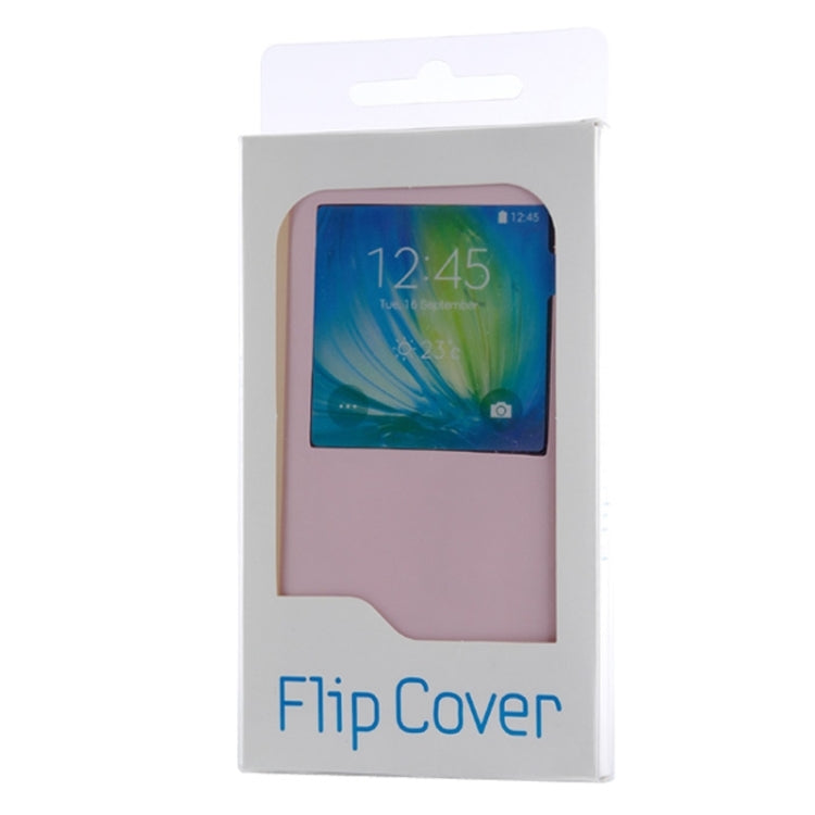 Litchi Texture Horizontal Flip Leather Case with Call Display ID & Sleep / Wake-up Function for Galaxy A7