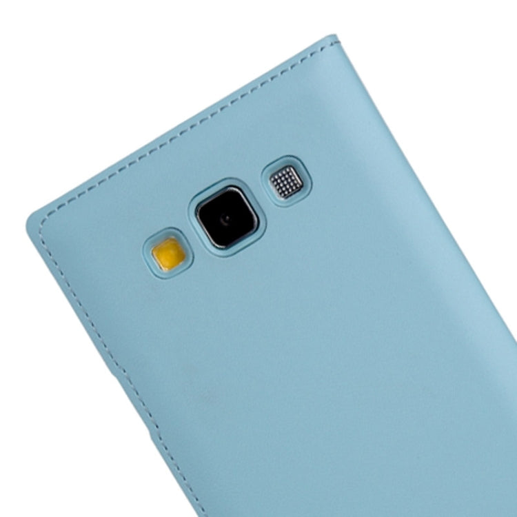 Litchi Texture Horizontal Flip Leather Case with Call Display ID & Sleep / Wake-up Function for Galaxy A7
