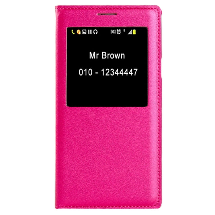 Litchi Texture Horizontal Flip Leather Case with Call Display ID & Sleep / Wake-up Function for Galaxy A7
