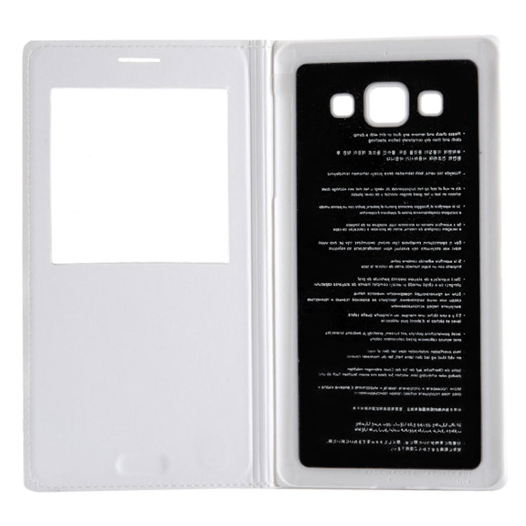 Litchi Texture Horizontal Flip Leather Case with Call Display ID & Sleep / Wake-up Function for Galaxy A7