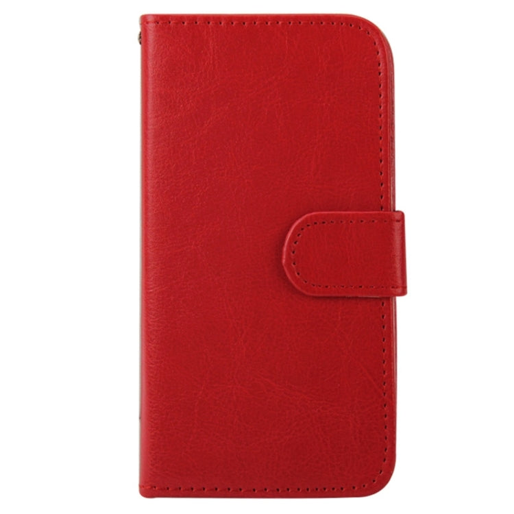 For Galaxy S6 / G920 Crazy Horse Texture Horizontal Flip Leather Case with Card Slots & Holder