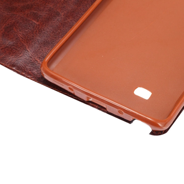 Denim Cloth Leather Case with Holder and Card Slots for Galaxy Note Edge / N915