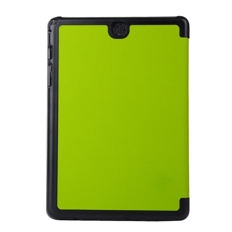 Karst Texture Leather Case with 3-folding Holder for Galaxy Tab A 9.7 / T550 / T555