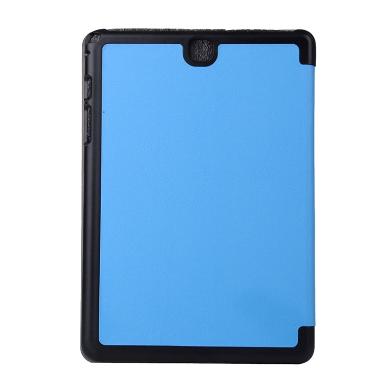 Karst Texture Leather Case with 3-folding Holder for Galaxy Tab A 9.7 / T550 / T555