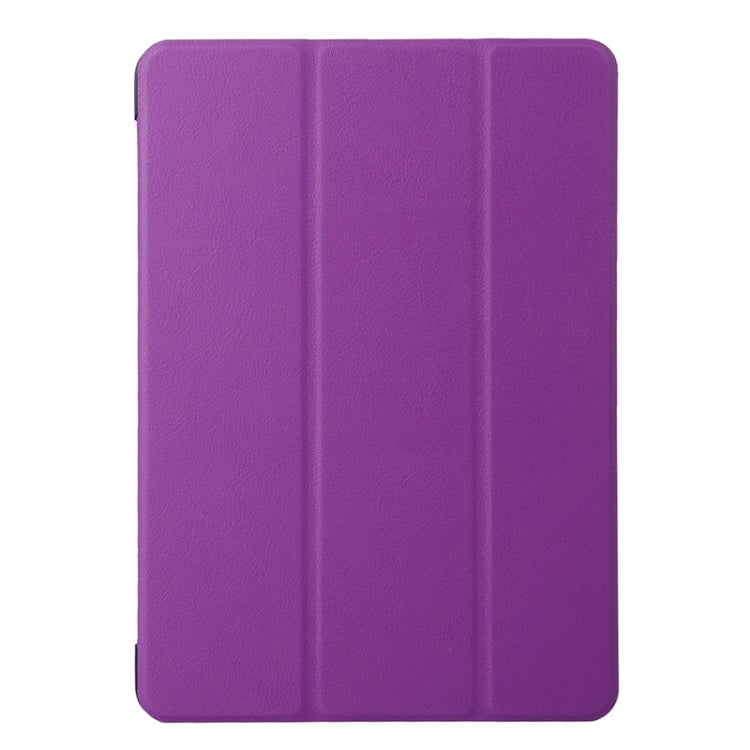 Karst Texture Leather Case with 3-folding Holder for Galaxy Tab A 9.7 / T550 / T555