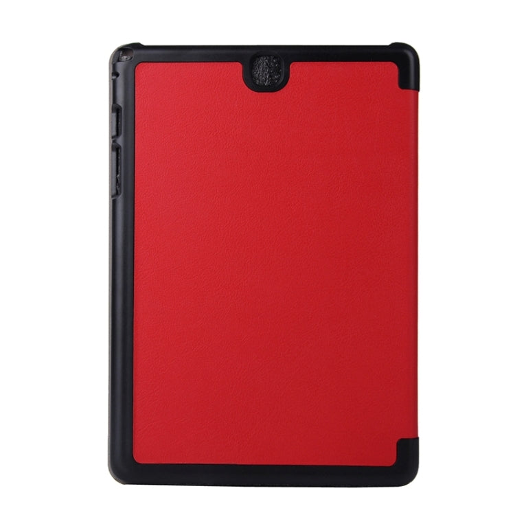Karst Texture Leather Case with 3-folding Holder for Galaxy Tab A 9.7 / T550 / T555