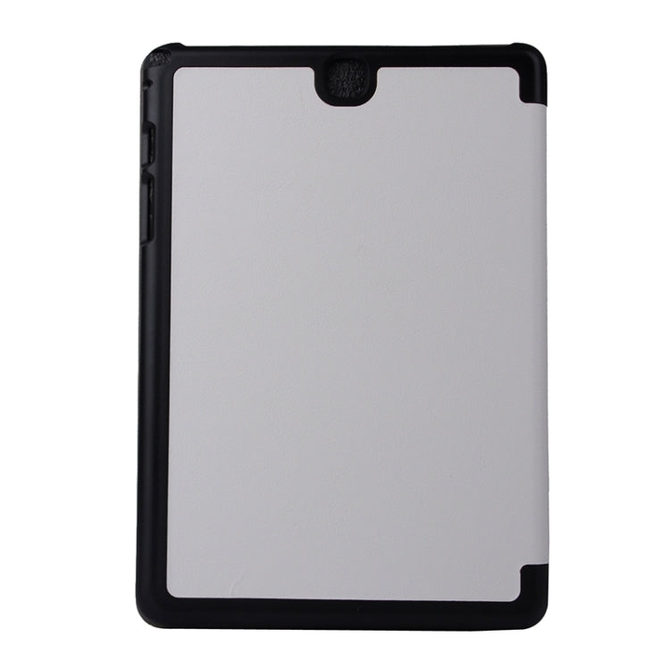 Karst Texture Leather Case with 3-folding Holder for Galaxy Tab A 9.7 / T550 / T555