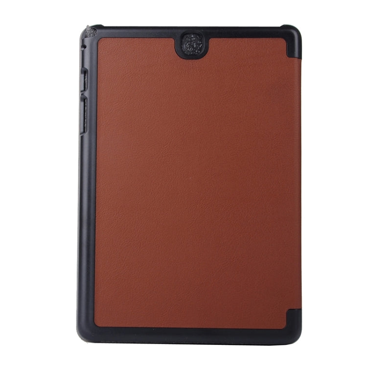 Karst Texture Leather Case with 3-folding Holder for Galaxy Tab A 9.7 / T550 / T555