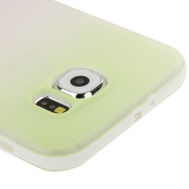 For Galaxy S6 / G920 Rainbow Series Frosted Surface TPU Case with Plastic Frame