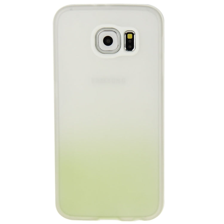 For Galaxy S6 / G920 Rainbow Series Frosted Surface TPU Case with Plastic Frame
