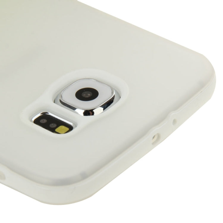 For Galaxy S6 / G920 Rainbow Series Frosted Surface TPU Case with Plastic Frame