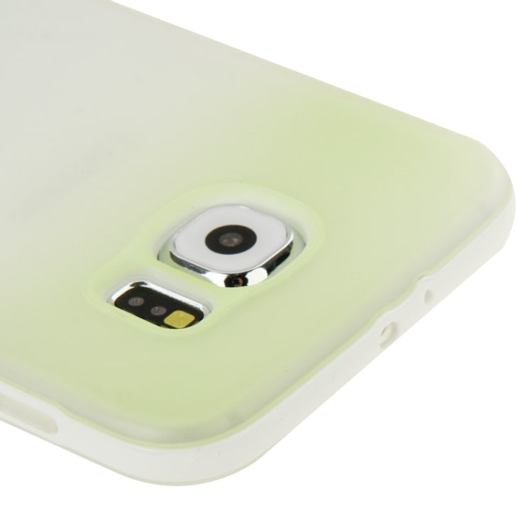 For Galaxy S6 / G920 Rainbow Series Frosted Surface TPU Case with Plastic Frame