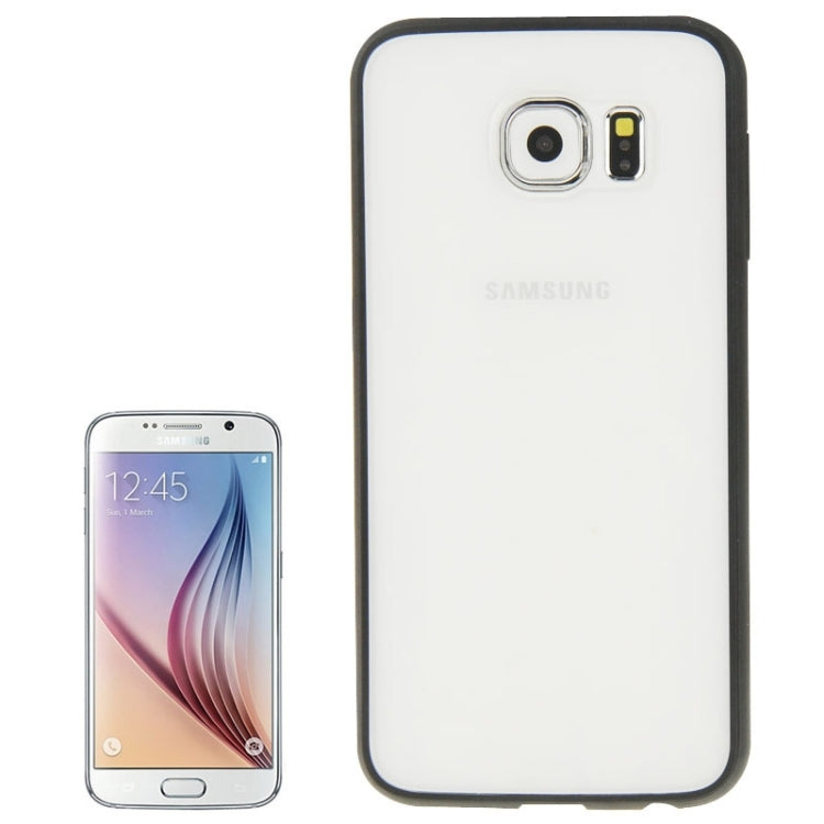 For Galaxy S6 / G920 Anti-scratch Acrylic Material Transparent Back Shell Protective Case