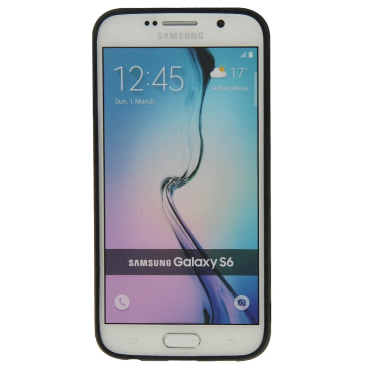 For Galaxy S6 / G920 Anti-scratch Acrylic Material Transparent Back Shell Protective Case