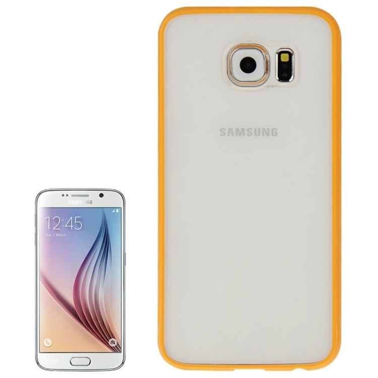 For Galaxy S6 / G920 Anti-scratch Acrylic Material Transparent Back Shell Protective Case