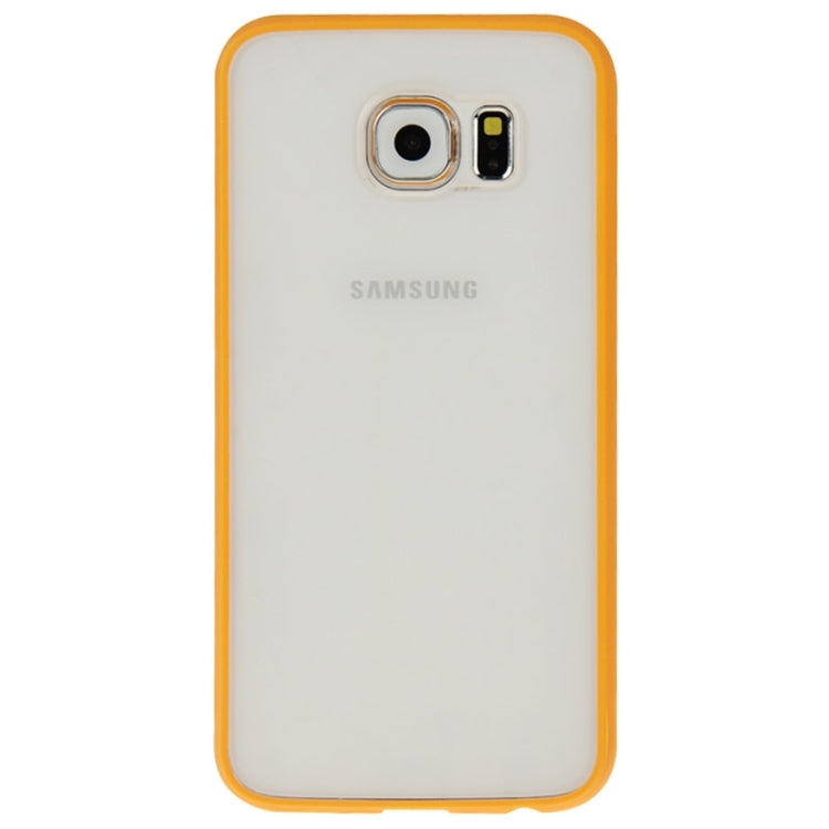 For Galaxy S6 / G920 Anti-scratch Acrylic Material Transparent Back Shell Protective Case