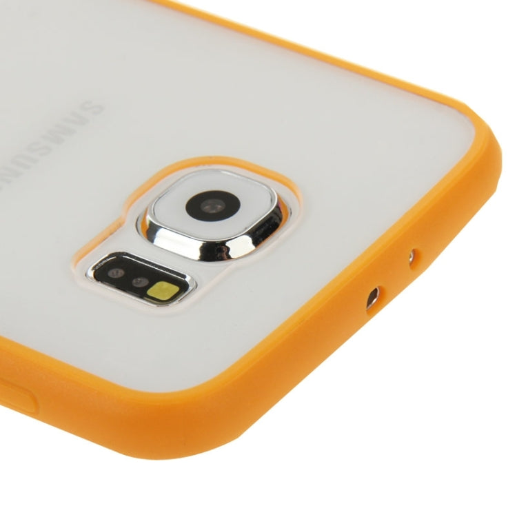 For Galaxy S6 / G920 Anti-scratch Acrylic Material Transparent Back Shell Protective Case