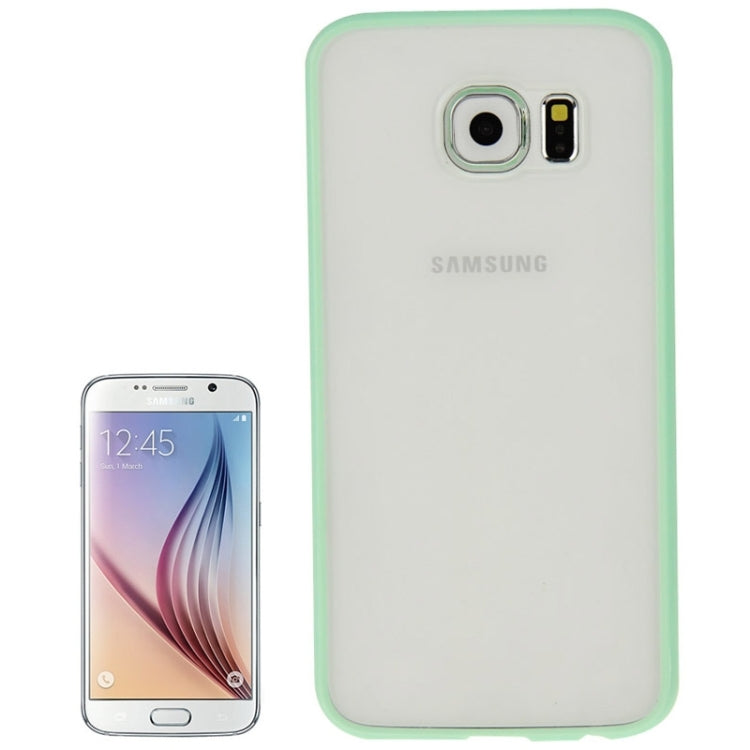 For Galaxy S6 / G920 Anti-scratch Acrylic Material Transparent Back Shell Protective Case