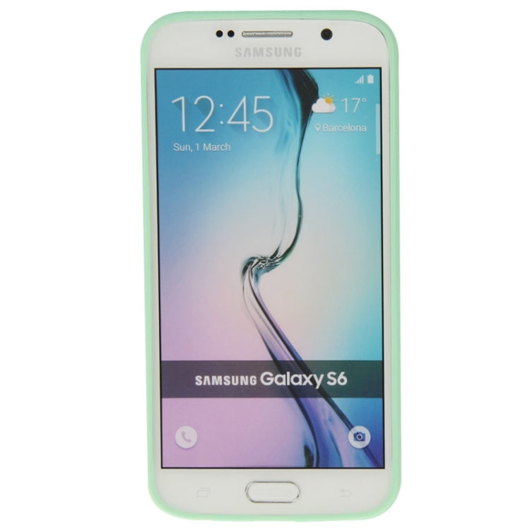 For Galaxy S6 / G920 Anti-scratch Acrylic Material Transparent Back Shell Protective Case