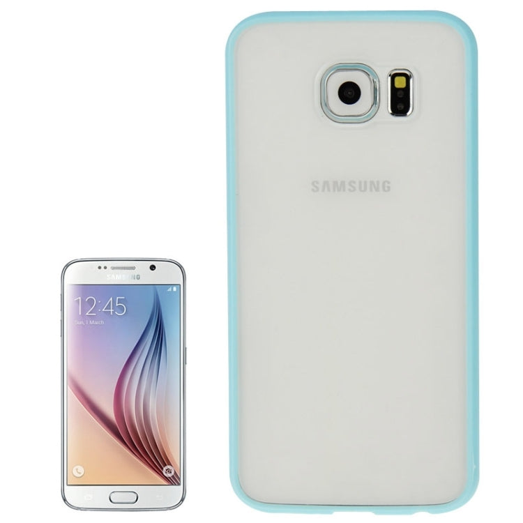 For Galaxy S6 / G920 Anti-scratch Acrylic Material Transparent Back Shell Protective Case