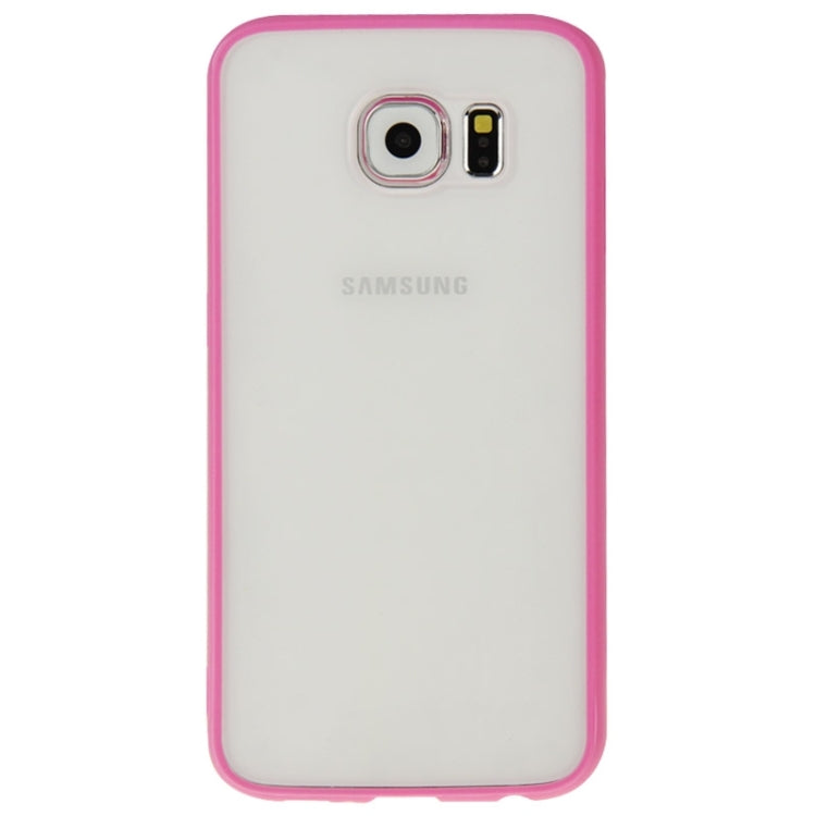 For Galaxy S6 / G920 Anti-scratch Acrylic Material Transparent Back Shell Protective Case