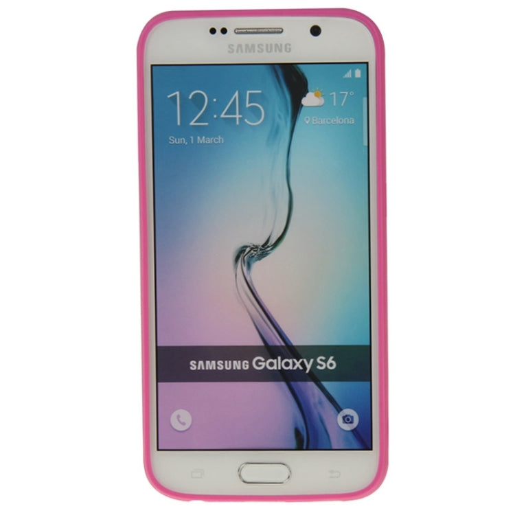 For Galaxy S6 / G920 Anti-scratch Acrylic Material Transparent Back Shell Protective Case
