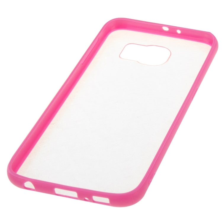 For Galaxy S6 / G920 Anti-scratch Acrylic Material Transparent Back Shell Protective Case