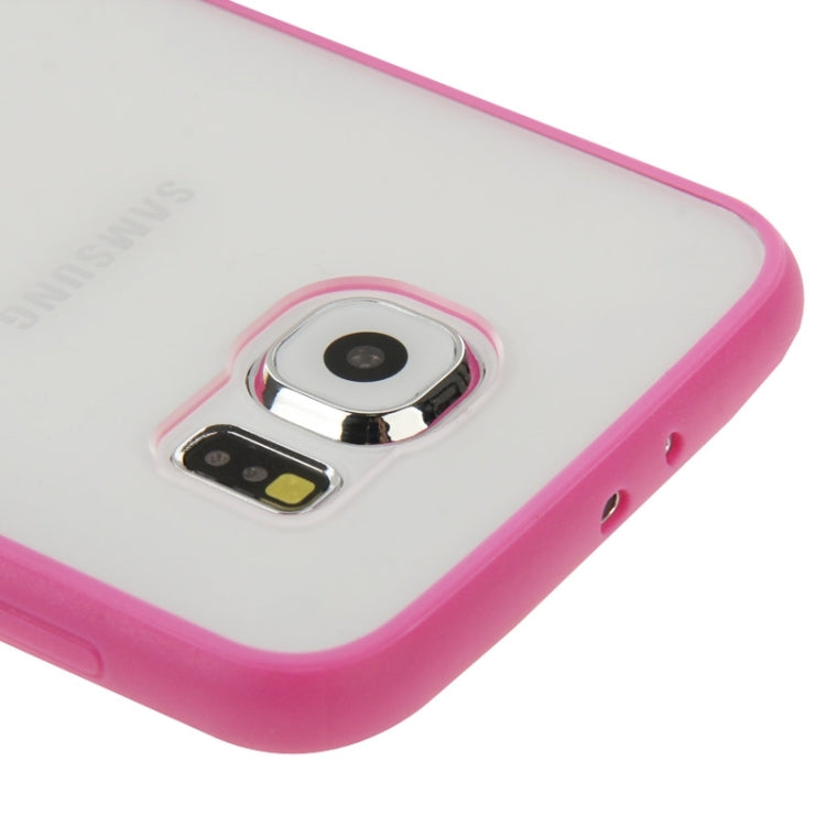 For Galaxy S6 / G920 Anti-scratch Acrylic Material Transparent Back Shell Protective Case