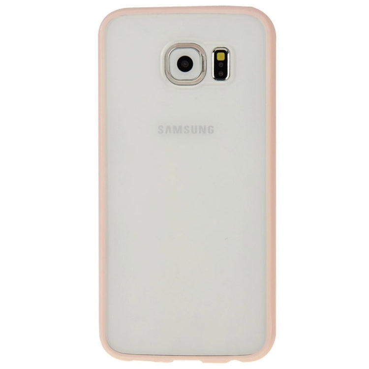 For Galaxy S6 / G920 Anti-scratch Acrylic Material Transparent Back Shell Protective Case
