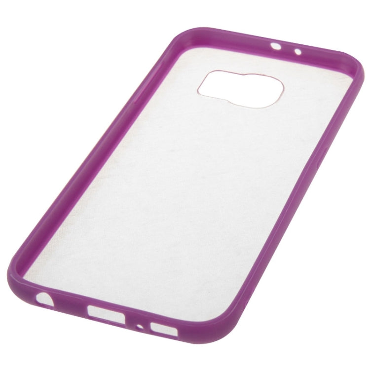 For Galaxy S6 / G920 Anti-scratch Acrylic Material Transparent Back Shell Protective Case