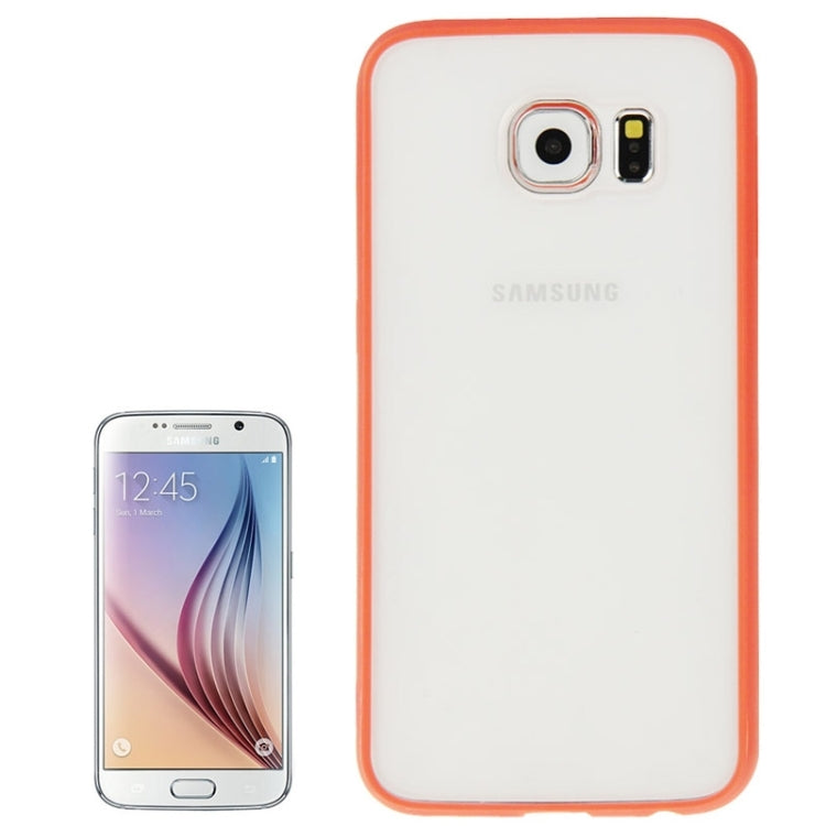 For Galaxy S6 / G920 Anti-scratch Acrylic Material Transparent Back Shell Protective Case