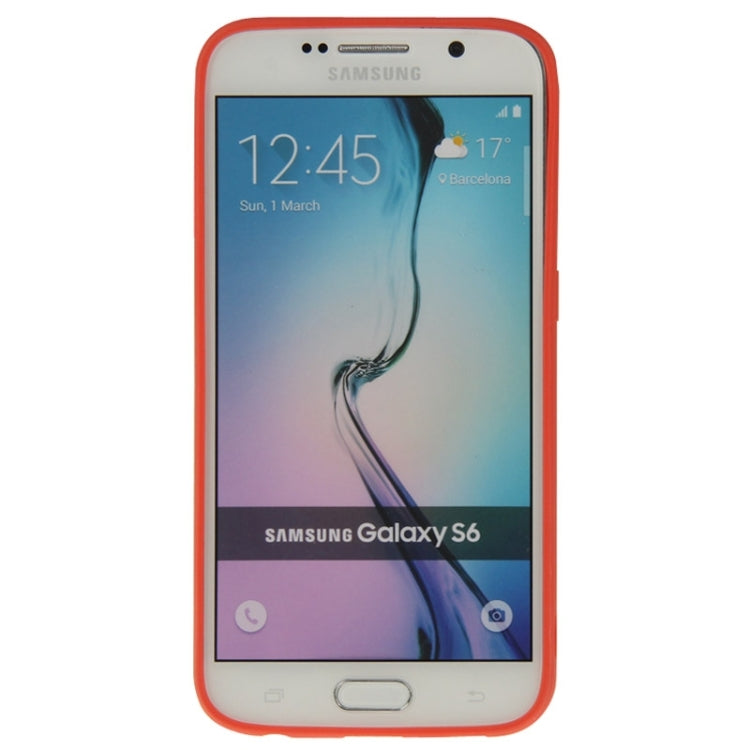 For Galaxy S6 / G920 Anti-scratch Acrylic Material Transparent Back Shell Protective Case